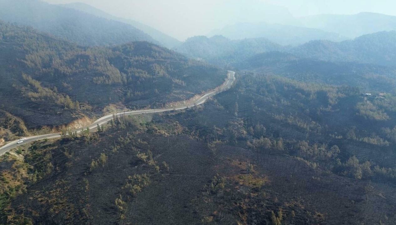 63 saat surdu koycegizdeki tahribat havadan goruntulendi cW7xWccD